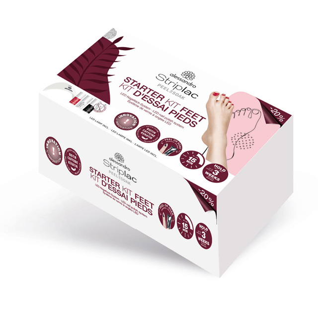 Striplac Peel or Soak STRIPLAC PEEL OR SOAK FEET SET