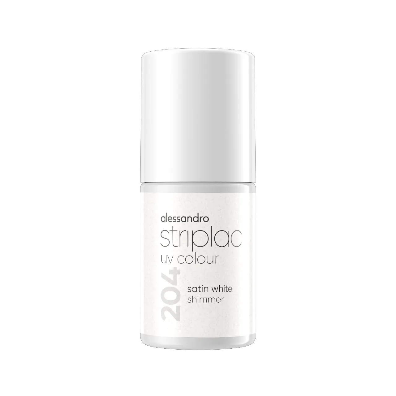 Striplac Uv Colour Satin White Shimmer