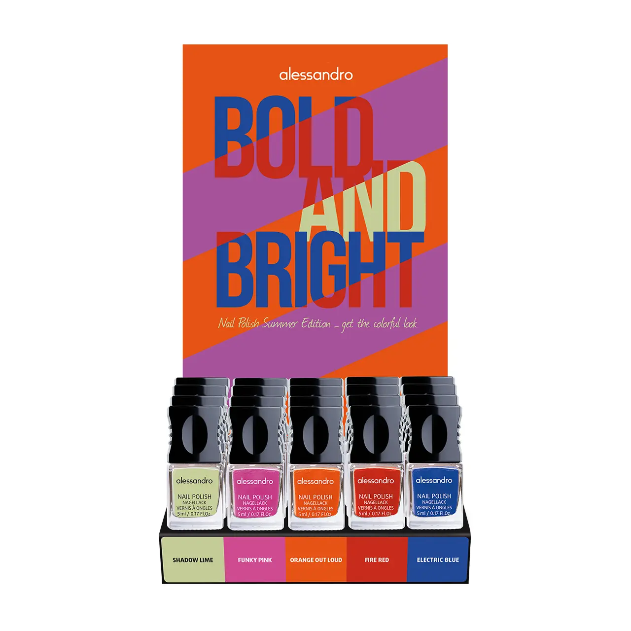 Nagellack Look Display Bold & Bright