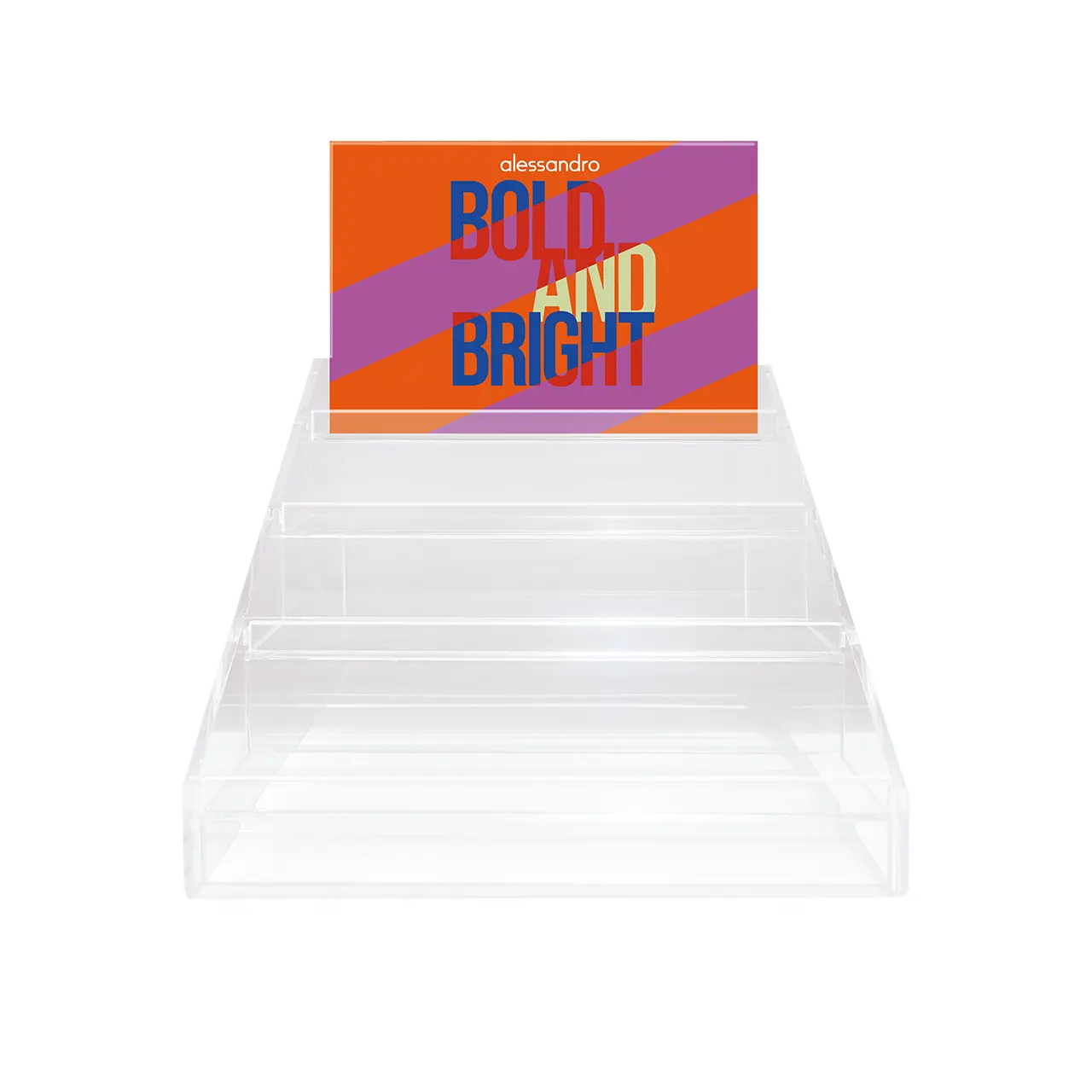 Nagellack Generisches Look Display Bold & Bright