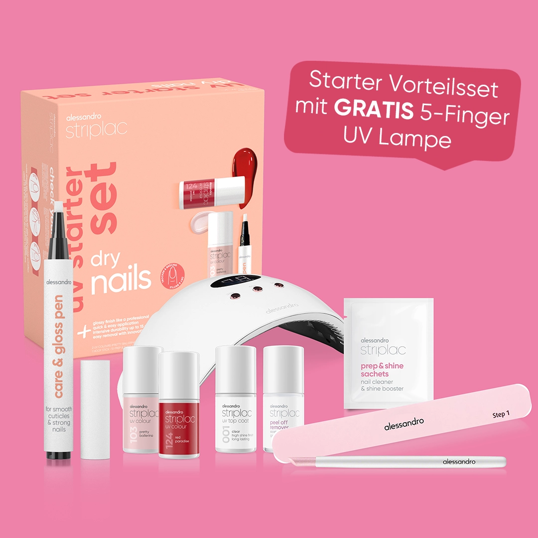 Striplac Uv Starter Set Dry Nails - 2 Colours